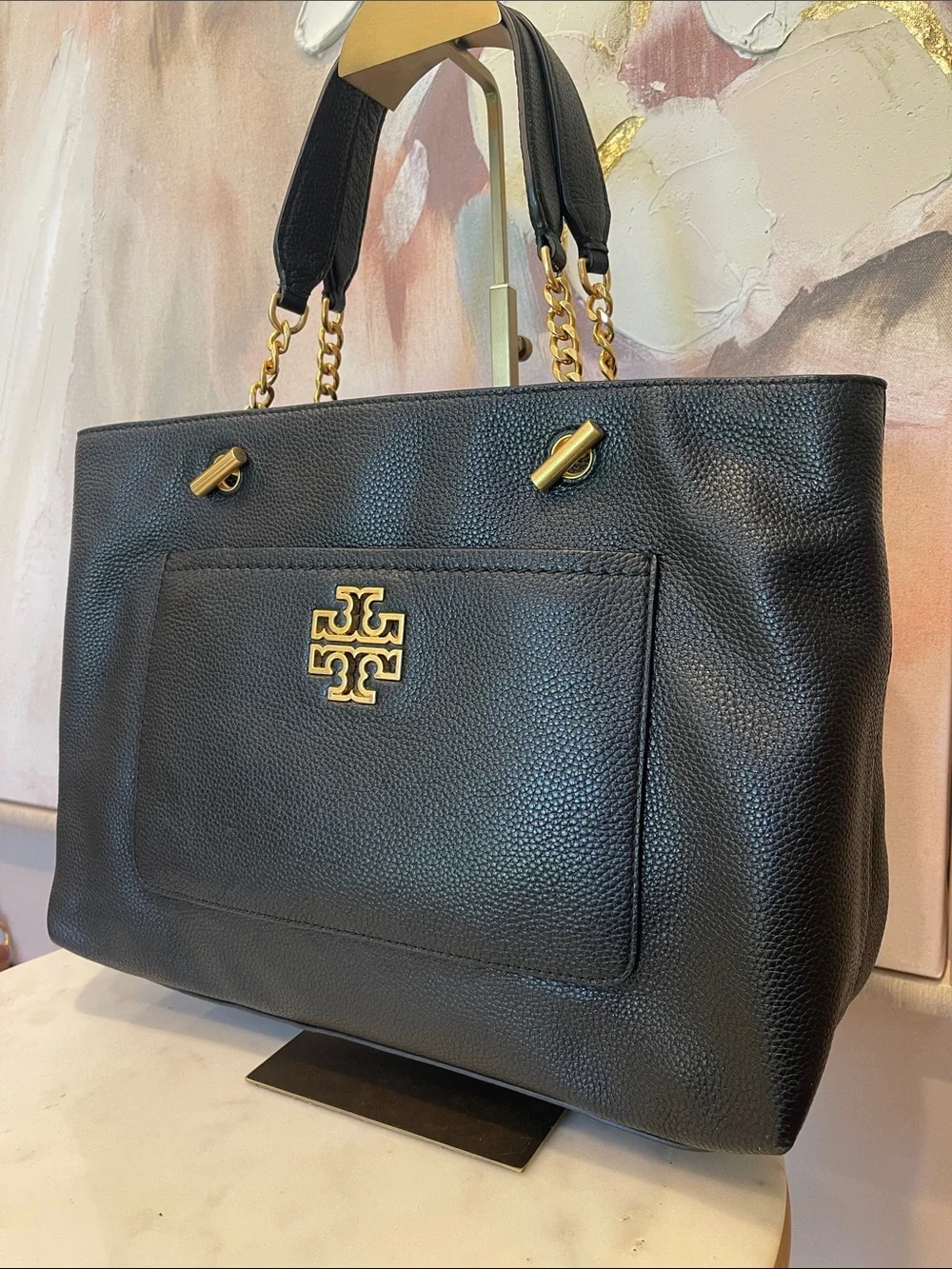 Tory Burch Britten Tote with Crossbody Strap
